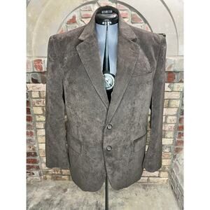 George corduroy blazer sport coat brown